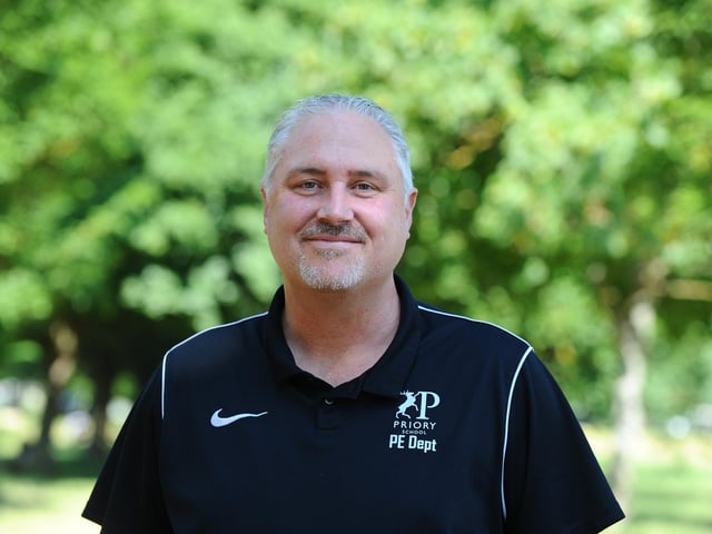Rob Andrew, curriculum leader for physical education at The Priory School. (150623-8467)