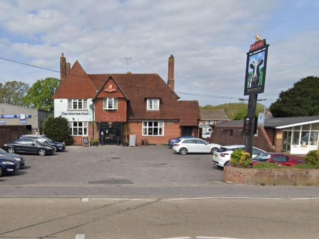 The Spotted Cow at 131 London Road, Waterlooville was rated 5 on March 12.