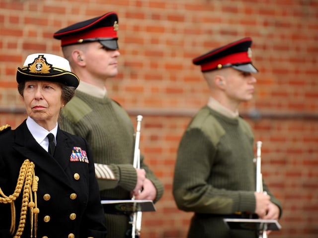 The new site will facilitate the training of world-class military musicians from the Royal Marines Band Service and the Royal Corps of Army Music.
Picture: Sarah Standing (231123-3121)