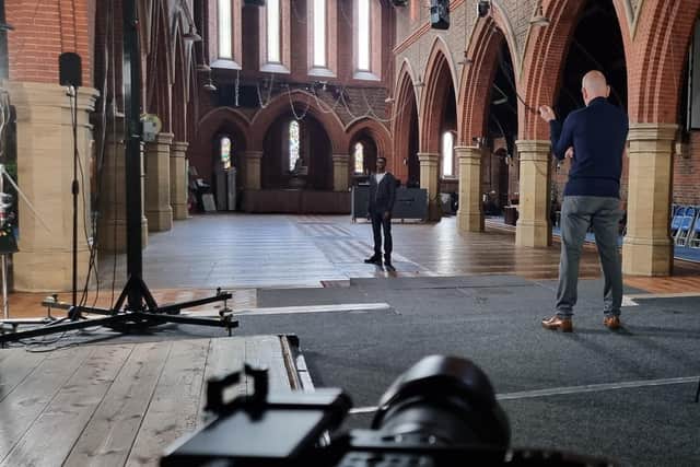 Shooting The Mire at Kings Church with Antony Knight and Joseph Adelakun