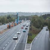The M27 was brought to a standstill