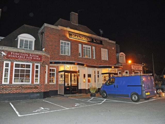 Hampshire Rose in London Road. Widley, Waterlooville was rated five on November 23