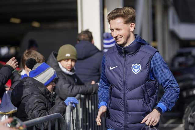 Denver Hume starts his first Pompey game under John Mousinho