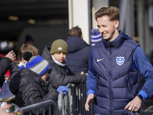 Denver Hume starts his first Pompey game under John Mousinho