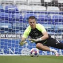 Josh Griffiths is currently on loan at Pompey from West Brom