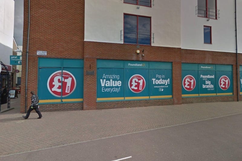 Fareham's poundland will shut and relocate next month.