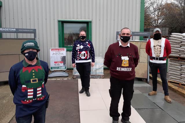 Covers donates more than £15,000 for hospices with festive fashion fun day