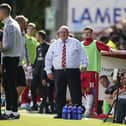 Pompey head coach John Mousinho was not happy with the behaviour of Stevenage boss Steve Evans and his staff towards Saturday's match officials. Picture: Jason Brown/ProSportsImages