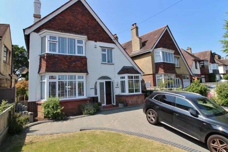 This property comes with four bedrooms, two bathrooms and three reception rooms.