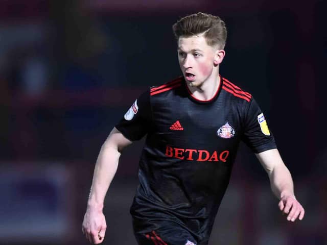 Denver Hume has made eight appearances for Sunderland this season. (Photo by Nathan Stirk/Getty Images)