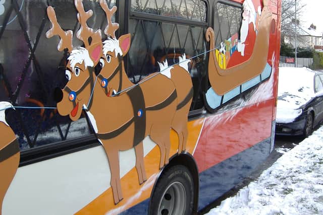 Stagecoach South Christmas Bus