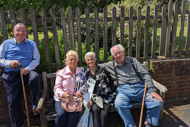 A group of travellers who have been attending the fair all their lives.