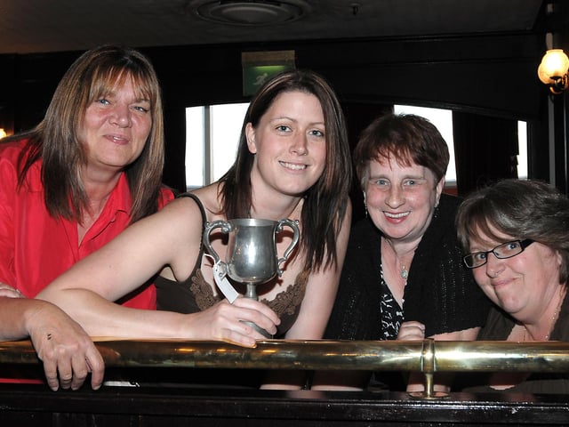 Alexandra came runners-up in Division A of the 2008 Portsmouth Ladies' Winter Darts League.