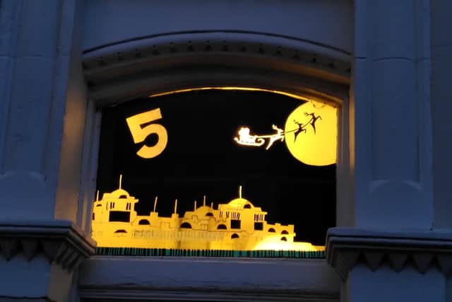 Southsea Advent Windows is returning to brighten up windows across the area in the lead-up to Christmas. Pictured: A creative effort from last year's event