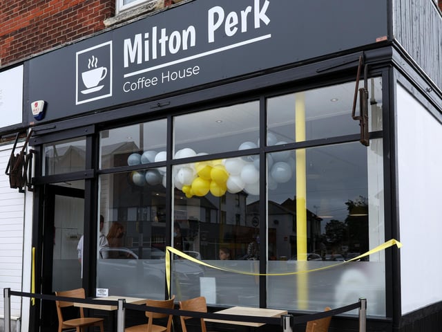 Milton Perk Coffee House on Milton Road serve a delicious range of coffees and cakes. Picture: Chris Moorhouse (jpns 190621-06)