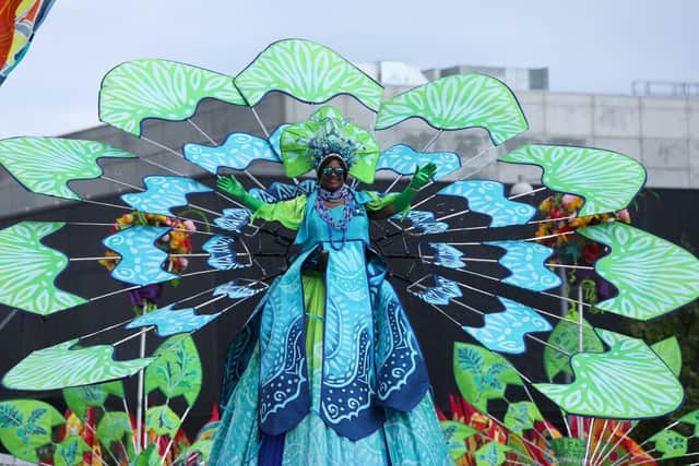 A scene from Act 3 of the Queen's Platinum Jubilee Pageant - Let's Celebrate Picture: Kristian Buus & Kinetika