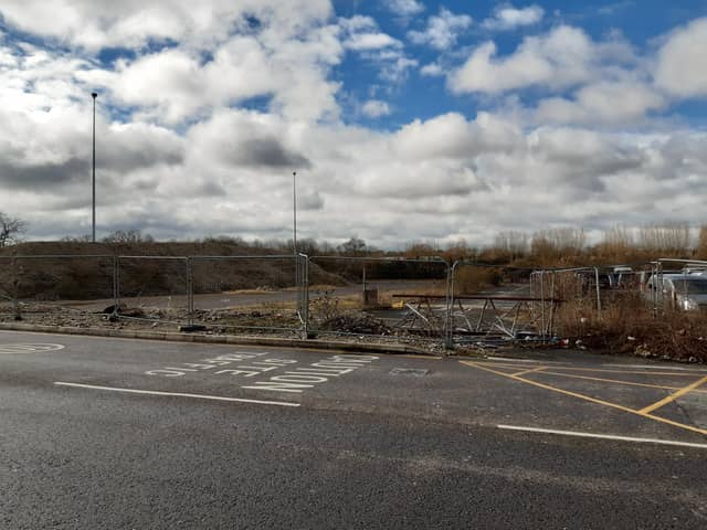 Permission has been granted to develop the vacant site