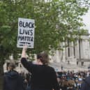 The Black Lives Matter protest taking place in Guildhall Square, Portsmouth, on Thursday, June 4. Picture: Saffron Watson Photography