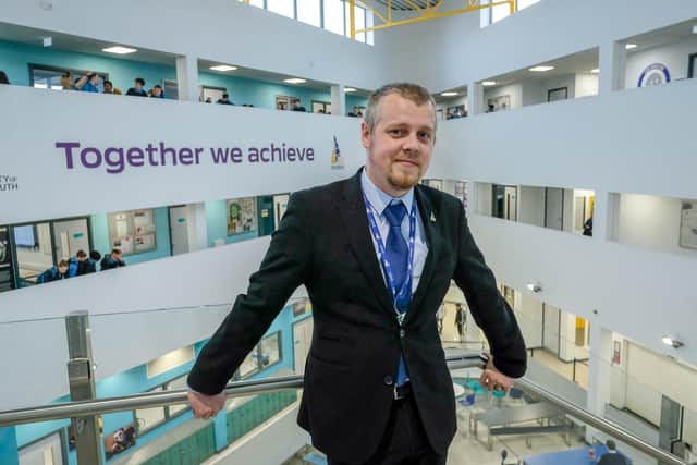 UTC Principal, James Doherty, said it was 'magical' to see pupils return.