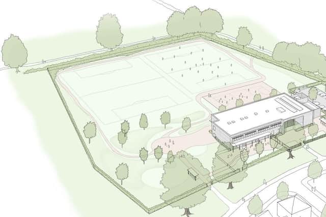 An artist's impression of the new school. Picture: Contributed
