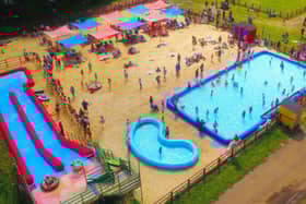 510 tonnes of cleaned sand were used in creating 'The Beach' at 4 Kingdoms Adventure Park