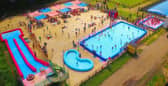 510 tonnes of cleaned sand were used in creating 'The Beach' at 4 Kingdoms Adventure Park