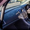 Stephen Sawdy bought a car three and a half years ago, but it is not like any other - it is the car used throughout Top GearPictured: Signature from The Stig on the dash board Picture: Habibur Rahman