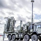 The Sky Sabre missile system pictured in 2018 during its early tests. Photo: Ministry of Defence.