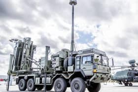 The Sky Sabre missile system pictured in 2018 during its early tests. Photo: Ministry of Defence.