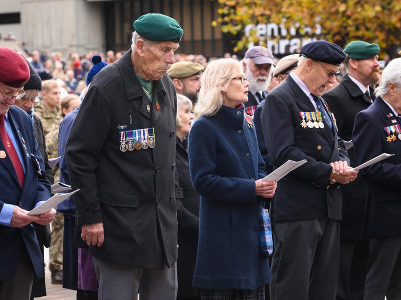 Pictured is: Veterans
Picture: Keith Woodland (121121-116)