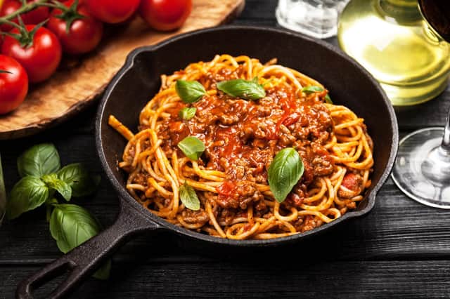 How hard should it be to follow a decent spag bol recipe? Picture by PA
