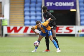 Former Pompey striker John Marquis has scored his first goals of the season for Shrewsbury. Joe Dent/theposh.com