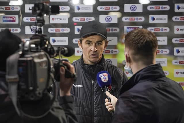 Fleetwood Town manager Joey Barton. Pic: Jason Brown/ProSportsImages