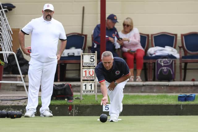 Neil Scutt helped Alexandra beat Cowplain to ease their Portsmouth Bowls League relegation fears
Picture: Chris Moorhouse