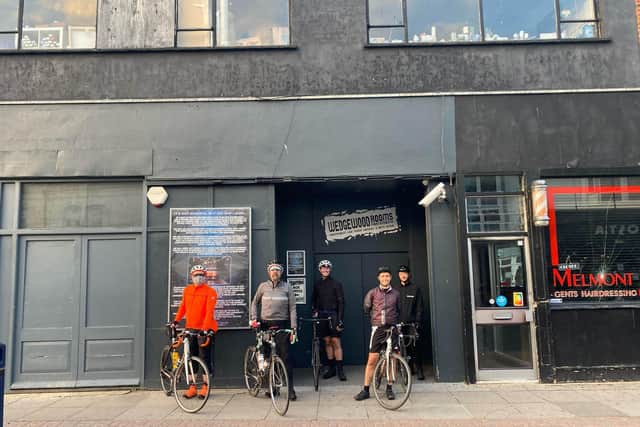 The Survival Tour team outside the Wedgewood Rooms in Southsea. Picture: Supplied