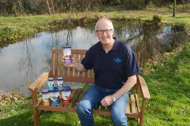 Dr David Pool, owner of Fish Science based in Shirrell Heath.
Picture: Sarah Standing (290321-5751)