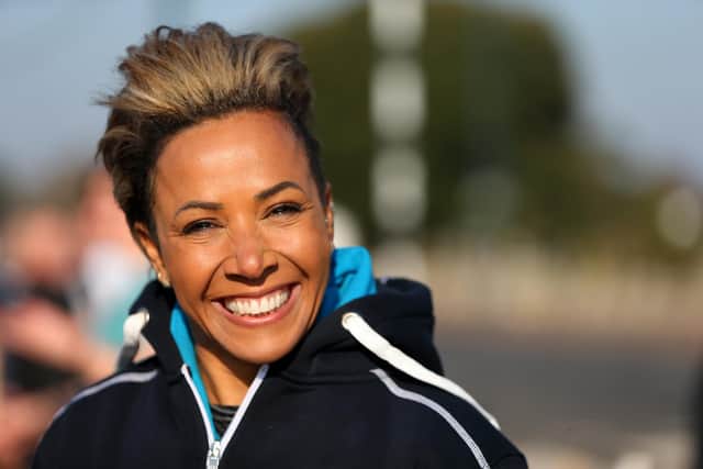 Dame Kelly Holmes. Southsea parkrun with Olympic gold medallist Dame Kelly Holmes, who was working on behalf of new parkrun sponsor De'LonghiPicture: Chris Moorhouse (jpns 190322-03)