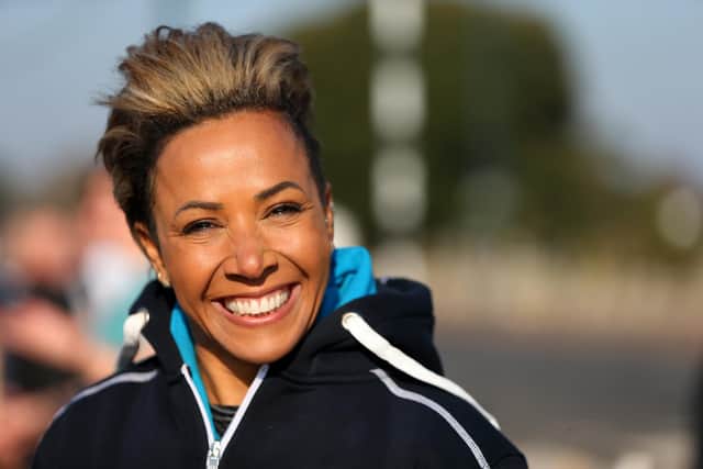 Dame Kelly Holmes. Southsea parkrun with Olympic gold medallist Dame Kelly Holmes, who was working on behalf of new parkrun sponsor De'Longhi
Picture: Chris Moorhouse (jpns 190322-03)