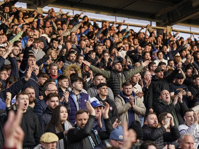 Pompey fans had no goals to cheer but they certainly made their presence felt in Blackpool