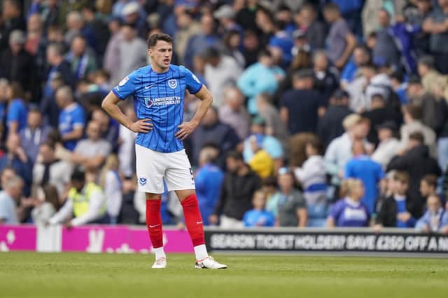 Regan Poole has made 14 appearances for Pompey this season. Picture: Jason Brown/ProSportsImages