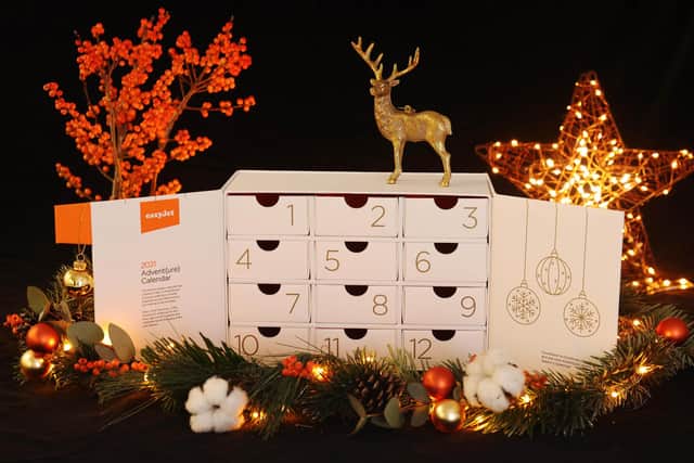 The EasyJet advent calendar promises an array of flights and travel perks.