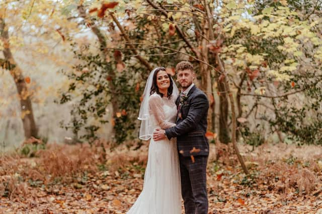 Ellie and Steven or 'Loz' Lawrence's wedding on December 3, 2022 on Hayling Island. Photos: Carla Mortimer Photography.