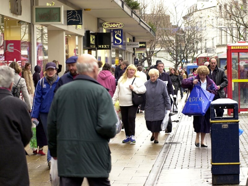 Commercial Road in the 00s.