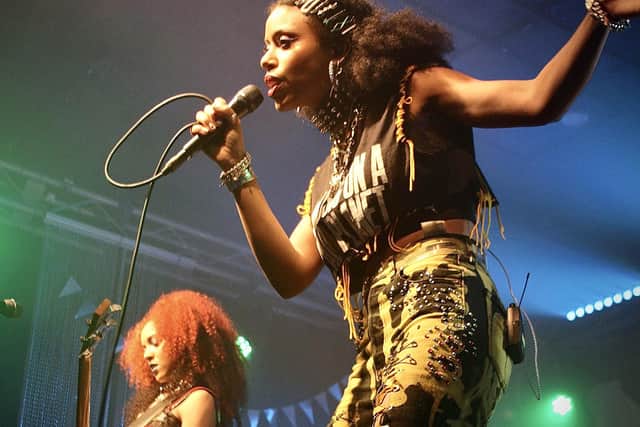 Nova Twins at The Wedgewood Rooms on February 3, 2022. Picture by Ella Sadler
