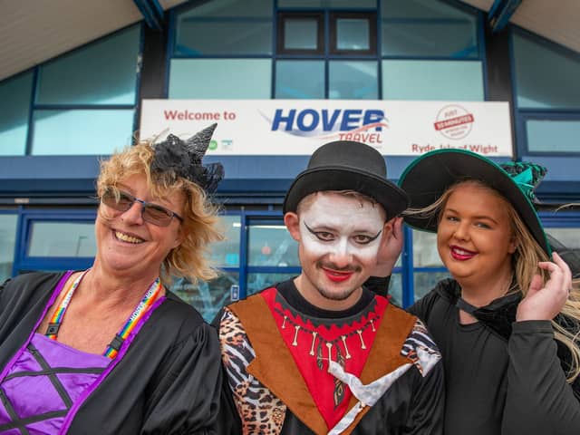 Halloween at Hovertravel