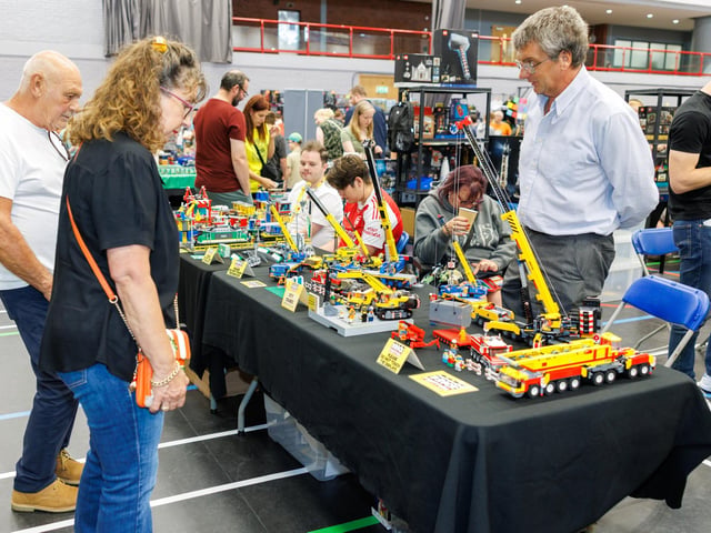 Specialist brick builders from across the country displayed their creations. Picture:Marcin Jedrysiak