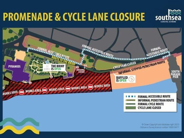 Details of the closures and diversions
