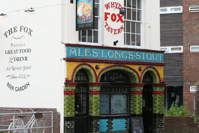 The Fox Tavern, 83 North Street, Gosport was given the maximum score - five - after assessment on October 19, the Food Standards Agency's website shows.
 Picture: Chris Moorhouse