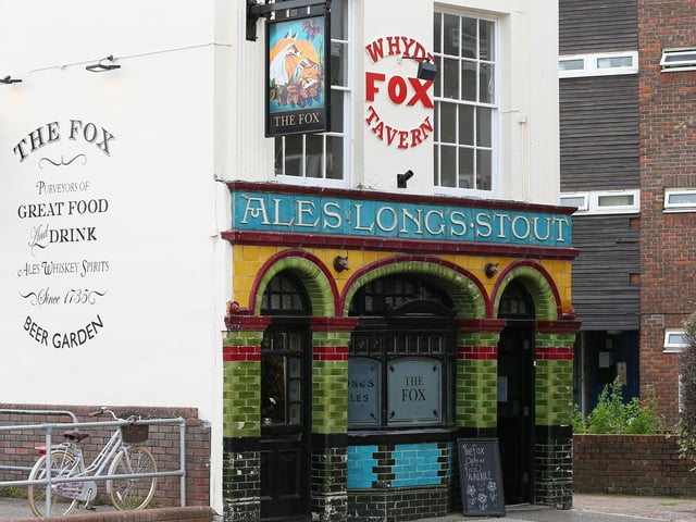 The Fox Tavern, 83 North Street, Gosport was given the maximum score - five - after assessment on October 19, the Food Standards Agency's website shows.
 Picture: Chris Moorhouse