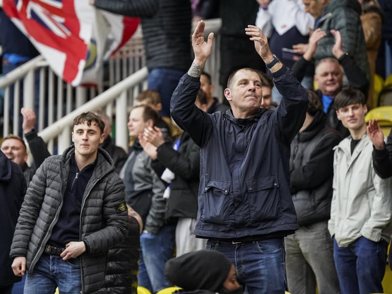 4,019 Pompey fans enjoyed the Blues' 1-0 win at Peterborough